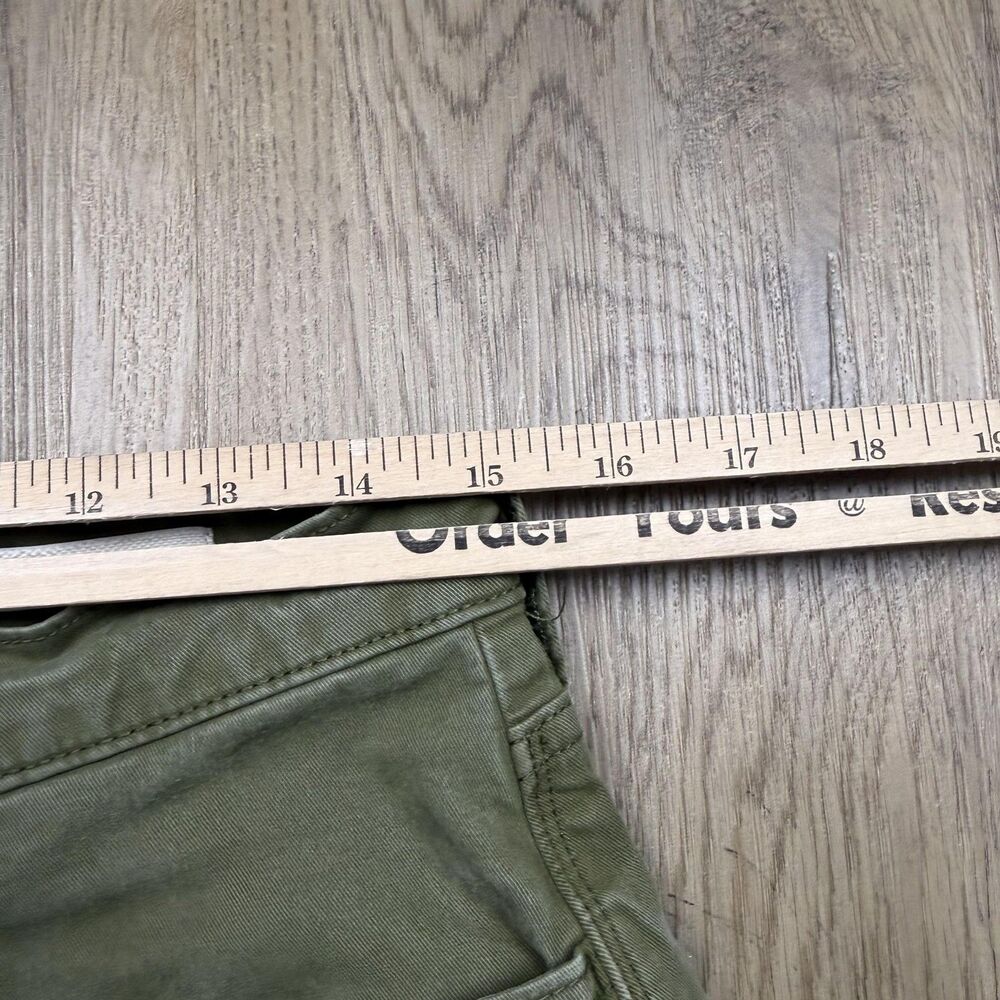 Flint And Tinder Pants Mens 31x30 Green Straight Fit Stretch 5 Pocket Chino - Picture 9 of 11